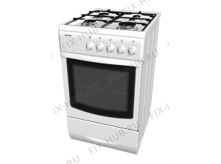 Плита (духовка) Gorenje G433W-SW (164786, P53A1-N3VTD) - Фото